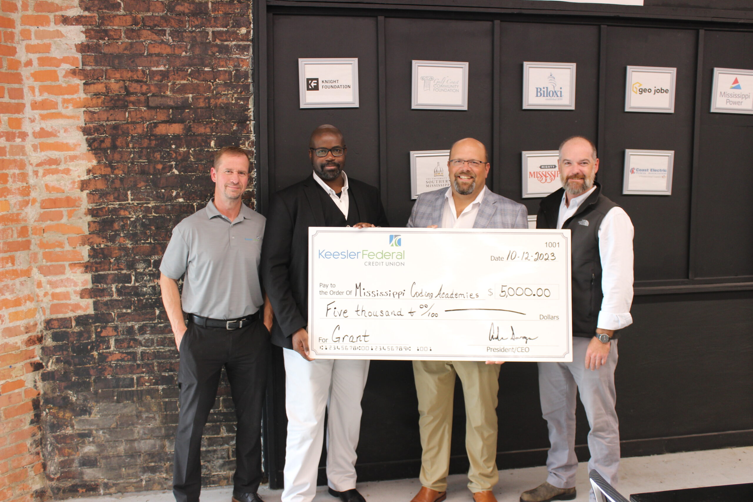 Keesler Federal Credit Union’s Generous Donation and Partnership Enriches Education at