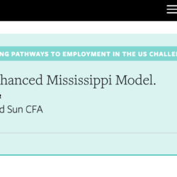 Enhanced Mississippi Model - MIT Solve